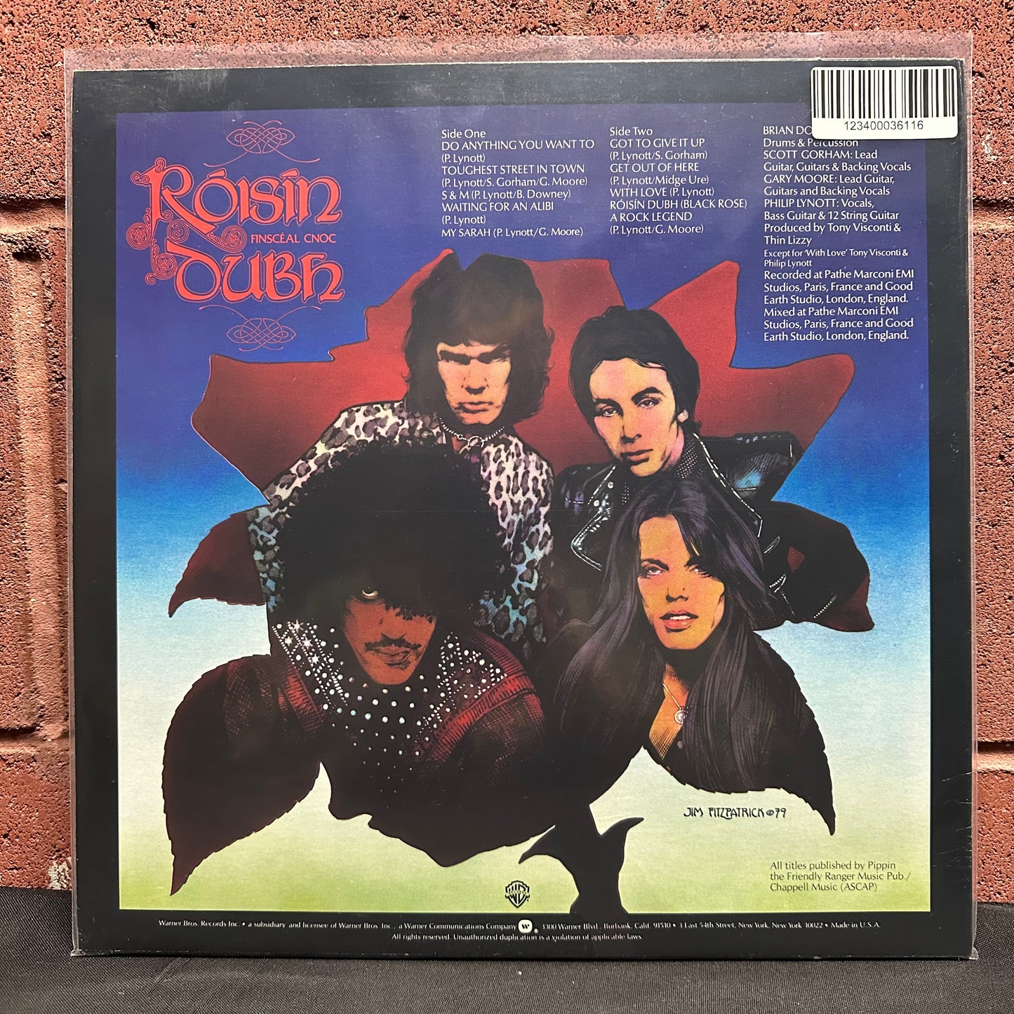 Used Vinyl:  Thin Lizzy ”Black Rose (A Rock Legend)” LP