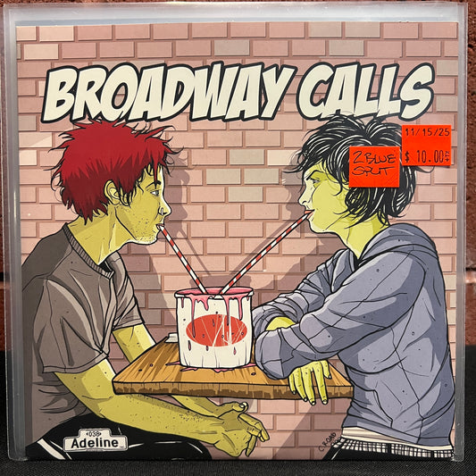 Used Vinyl: Broadway Calls / Teenage Bottlerocket "Split" 7" (Clear Blue/Light Blue Split Vinyl)