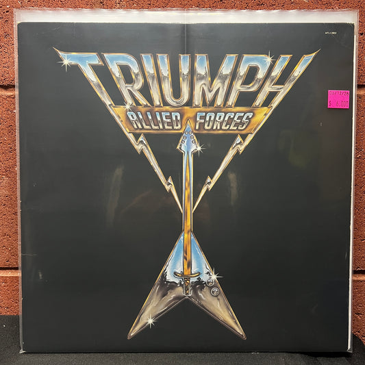 Used Vinyl: Triumph "Allied Forces" LP (1981 Press)