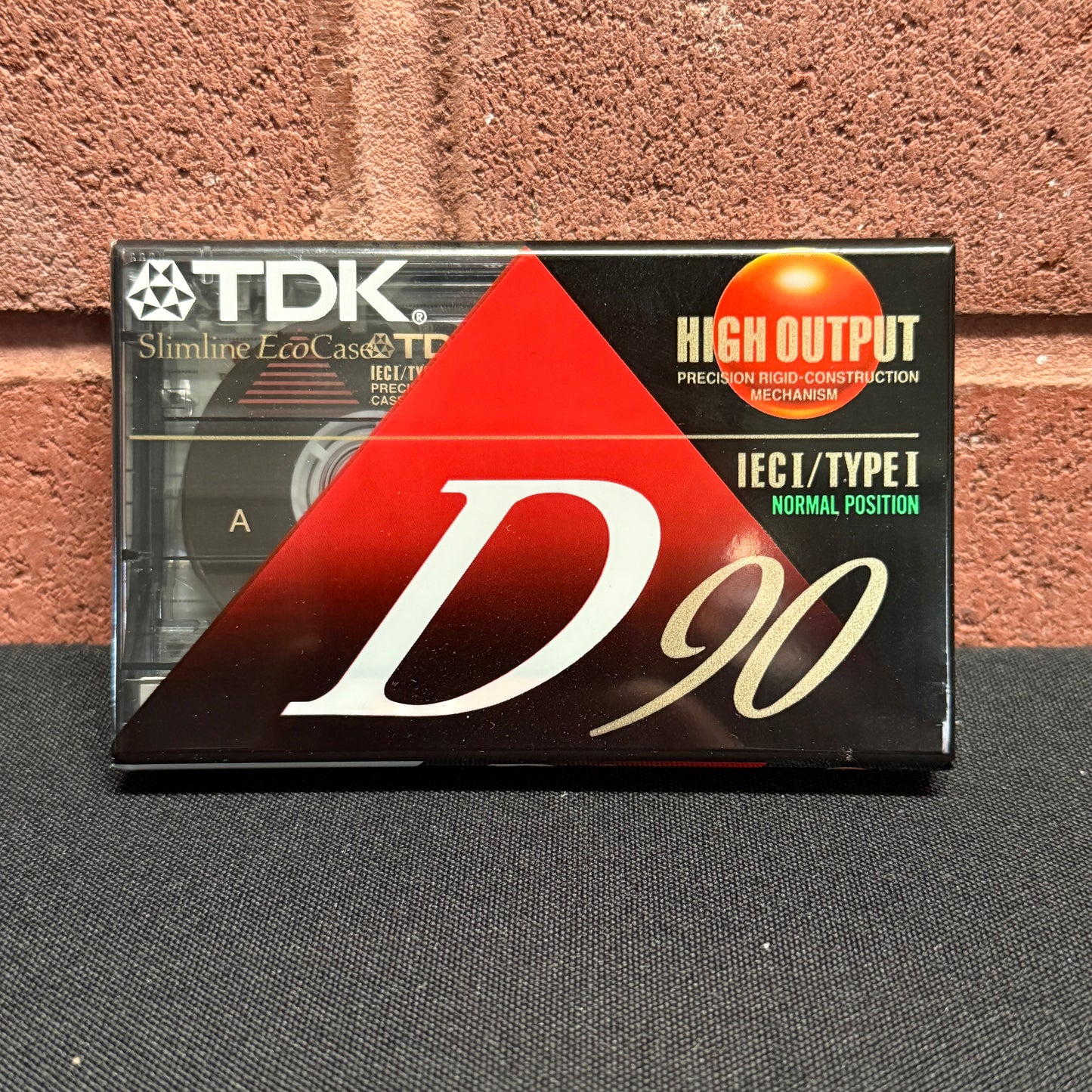TDK D-90 High Output Blank Audio Cassette Tape
