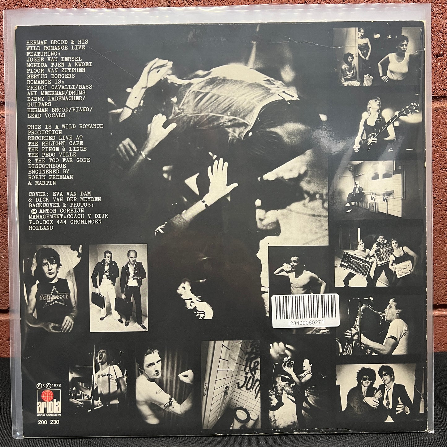 Used Vinyl: Herman Brood and His Wild Romance "Cha Cha" LP (1978 Holland pressing)