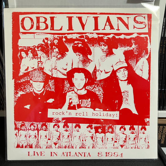 Used Vinyl: Oblivians "Rock 'n Roll Holiday!: Live In Atlanta" LP (Red Vinyl)