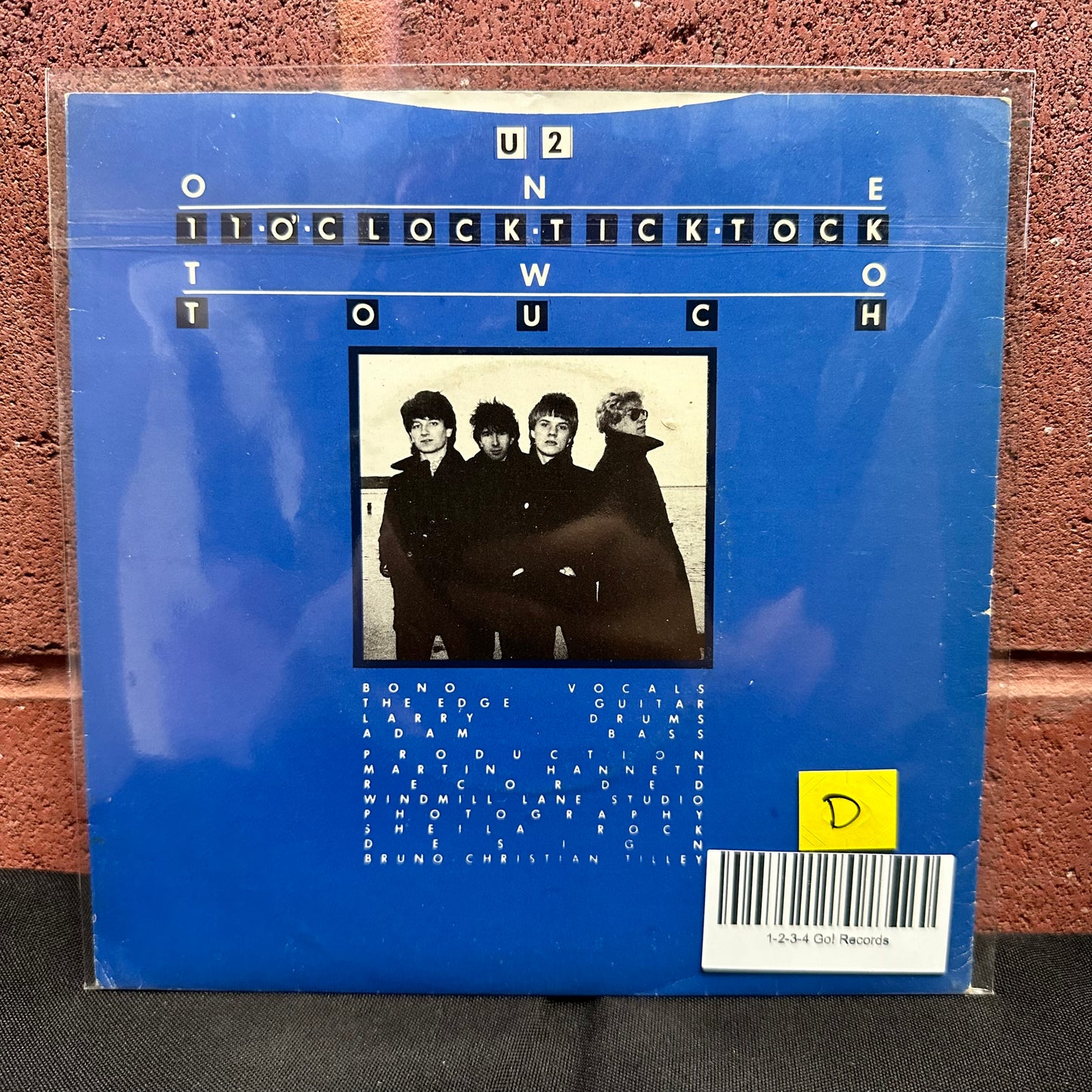 USED VINYL: U2 “11 O'Clock Tick Tock” 7"