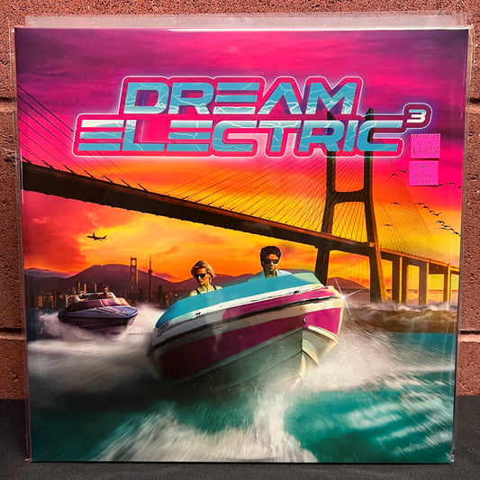 Used Vinyl: Various Artists "Dream Electric 3" 2xLP (Neon Purple + Neon Yellow vinyl)