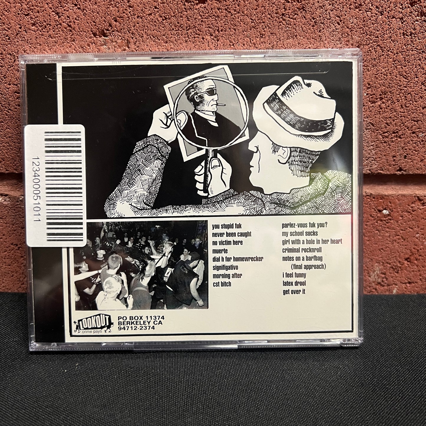 Used CD: The Criminals "Never Been Caught" CD