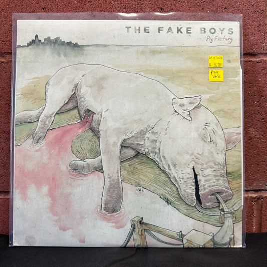 Used Vinyl:  The Fake Boys ”Pig Factory” LP (Pink Vinyl)