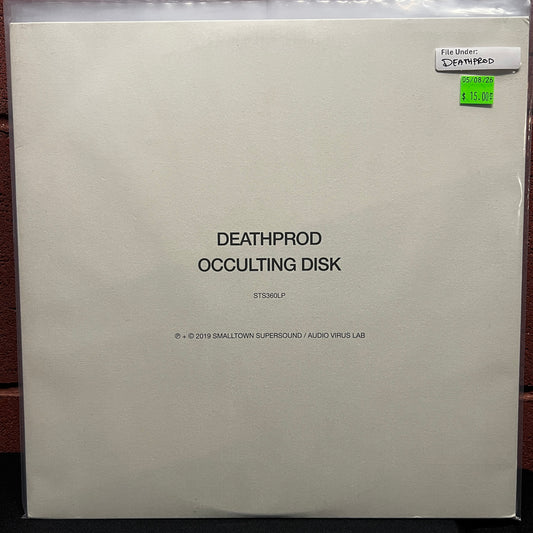 Used Vinyl: Deathprod "Occulting Disk" 2xLP