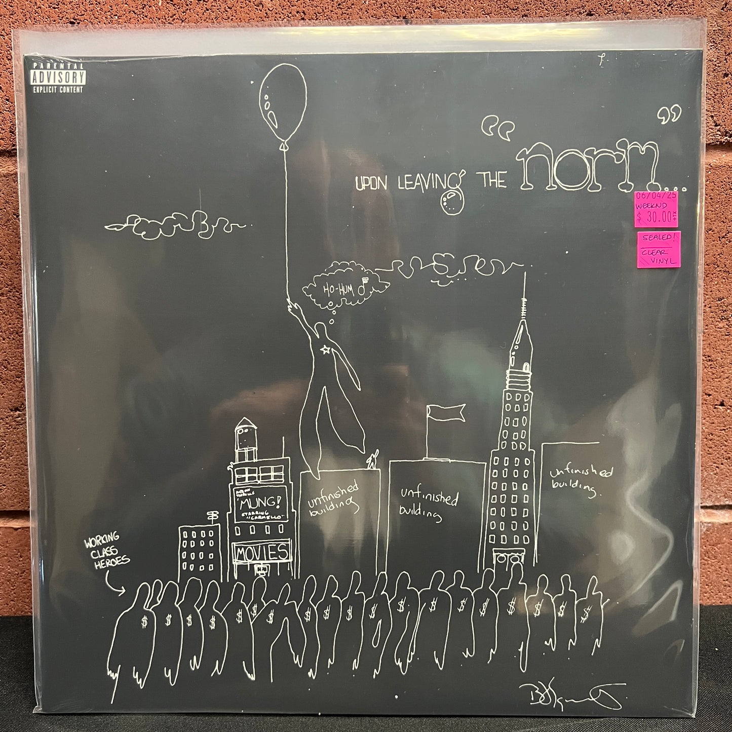 Used Vinyl: The Weeknd "Hurry Up Tomorrow" LP (Clear Vinyl)
