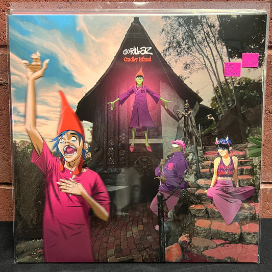 Used Vinyl: Gorillaz "Cracker Island" LP+7" (Pink vinyl w/bonus extras)