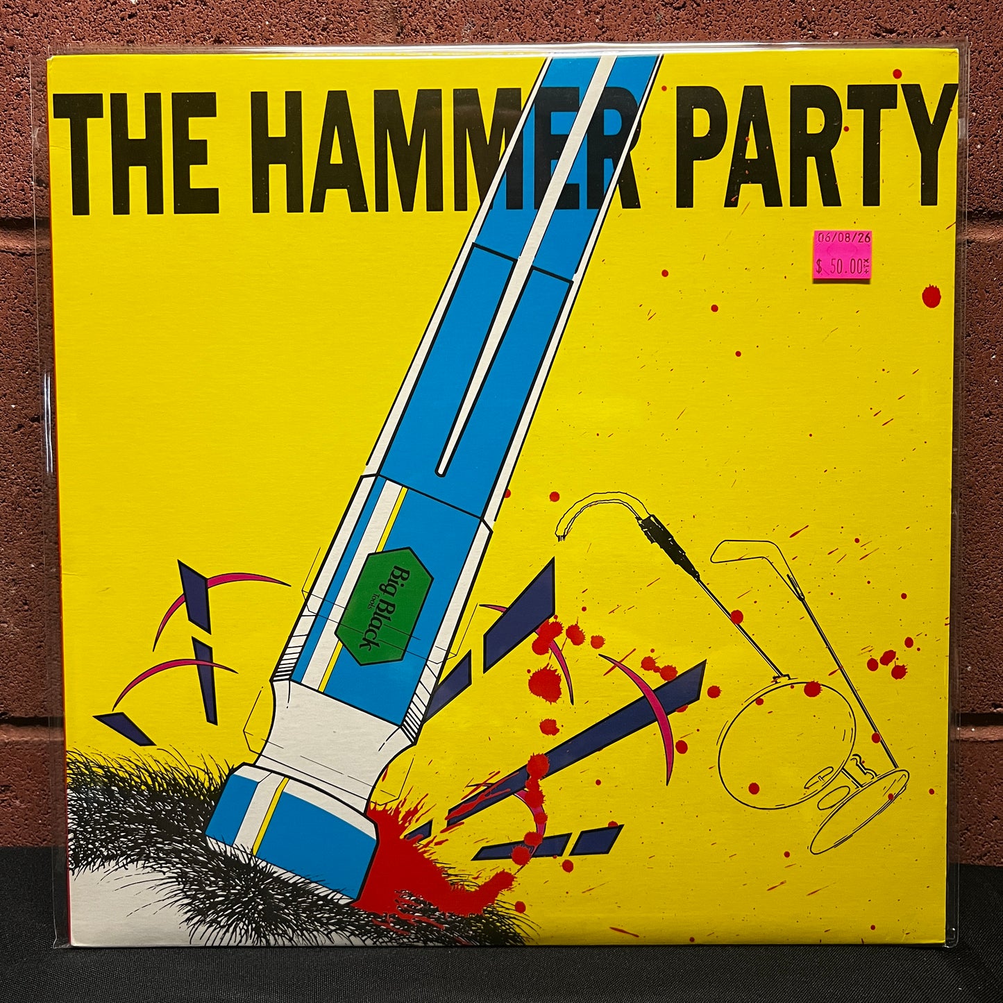 Used Vinyl: Big Black "The Hammer Party" LP (1986 Press. No Shigaku Trading)