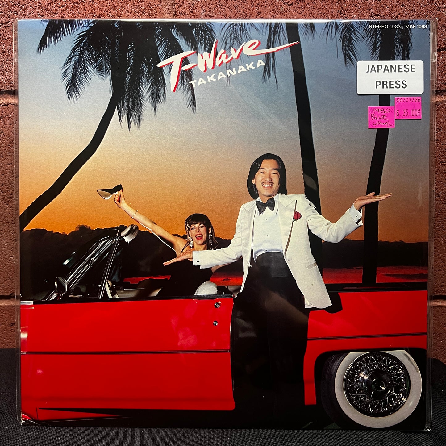 Used Vinyl: Masayoshi Takanaka ‎"T-Wave" LP (1980 Japanese Press)