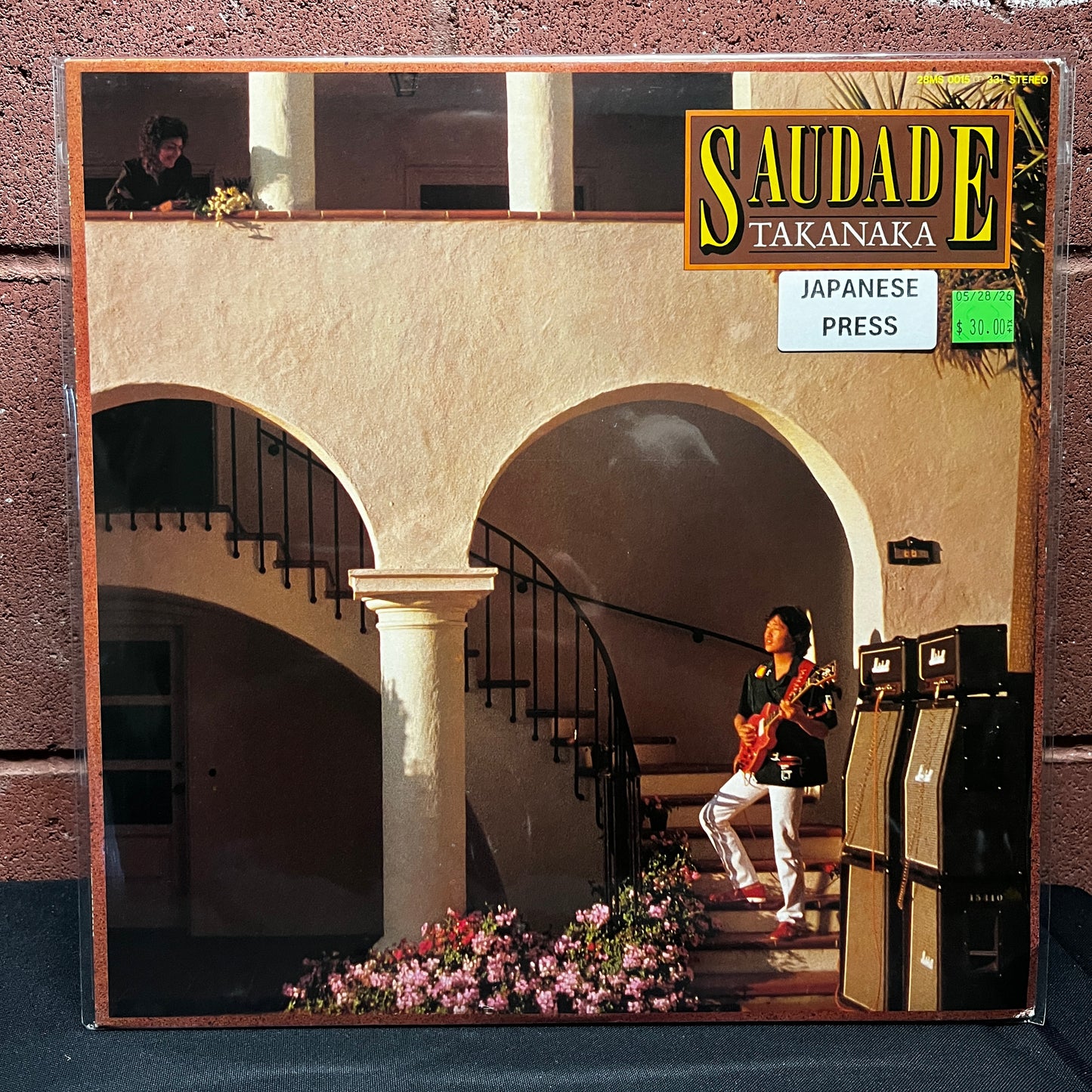 Used Vinyl: Masayoshi Takanaka "Saudade" LP (1982 Japanese Press)