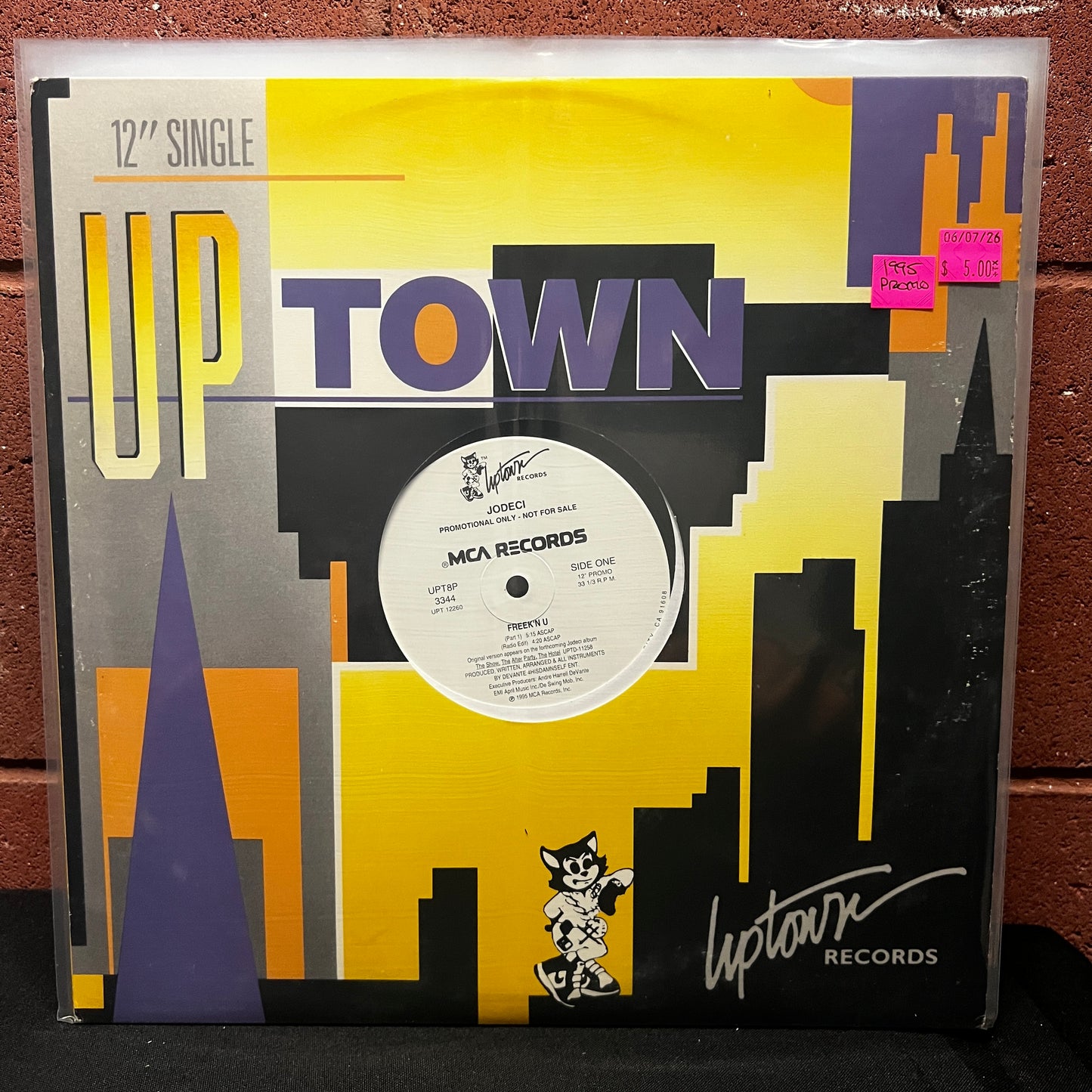 Used Vinyl: Jodeci "Freek'n U" 12" (1995 Promo Press)