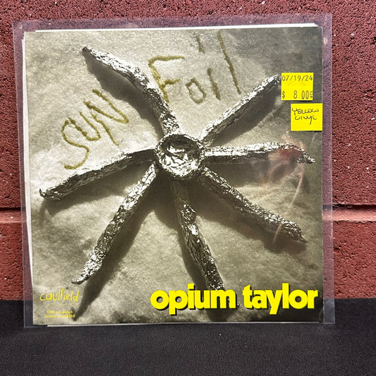 Used Vinyl:  Opium Taylor ”Sun Foil” 7"