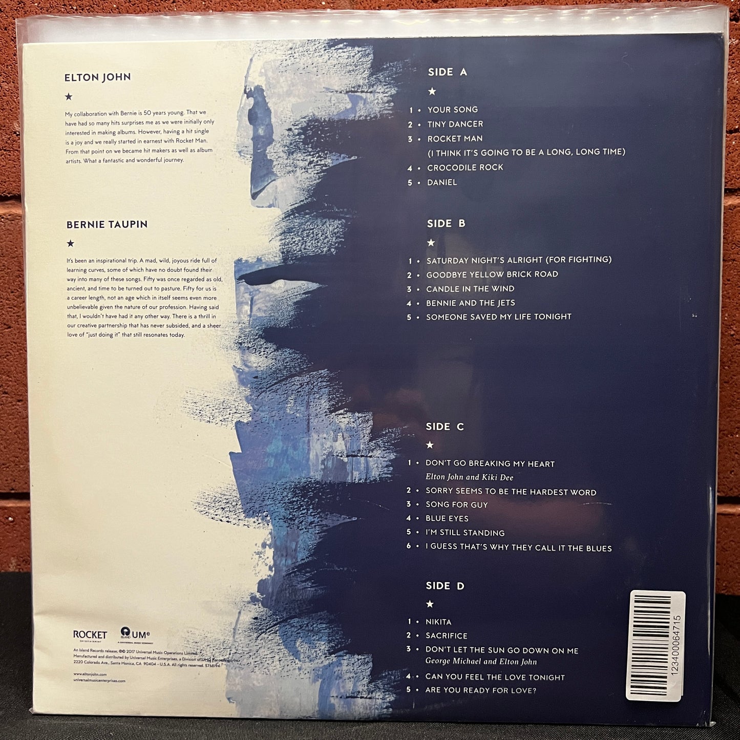 Used Vinyl: Elton John "Diamonds" 2xLP (2019 Press)