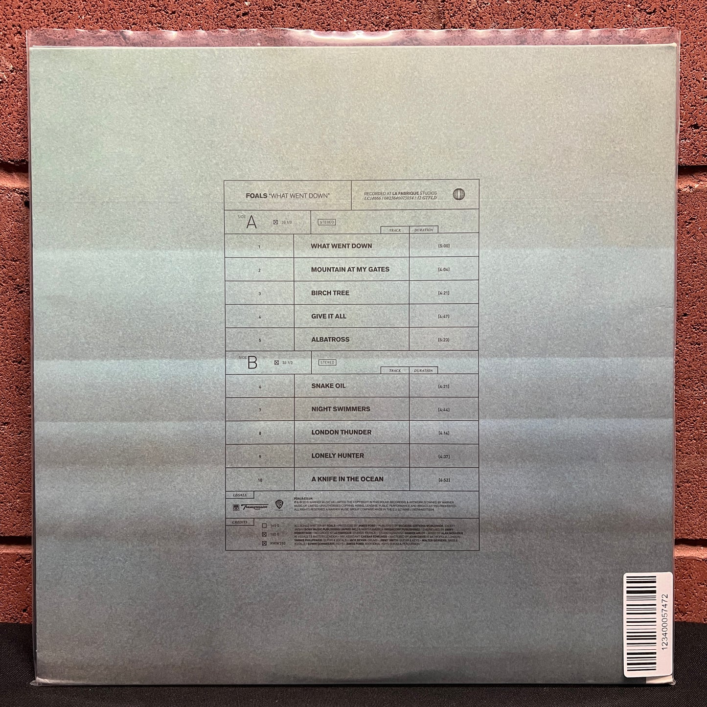 Used Vinyl: Foals "What Went Down" LP (180g Press)