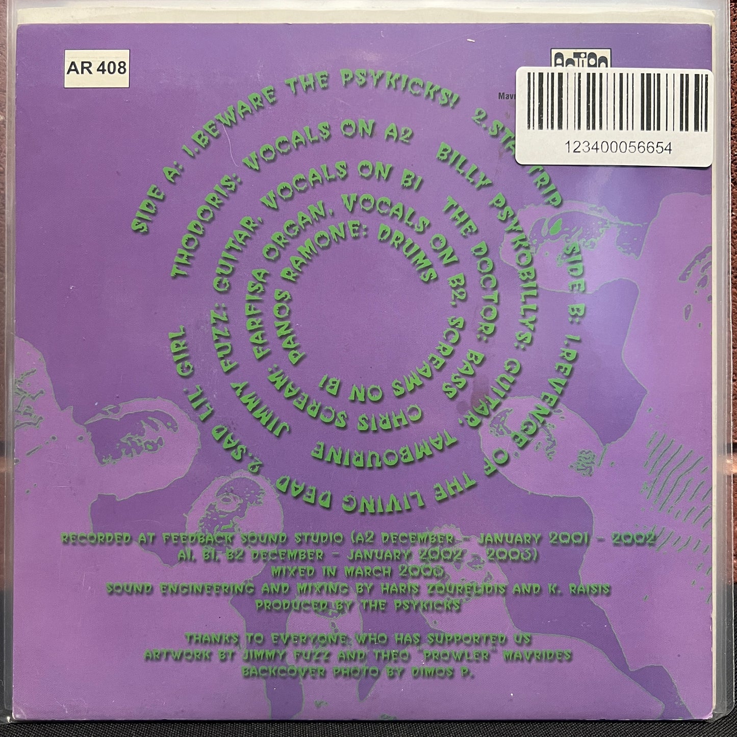 Used Vinyl: The Psykicks "S/T" 7"