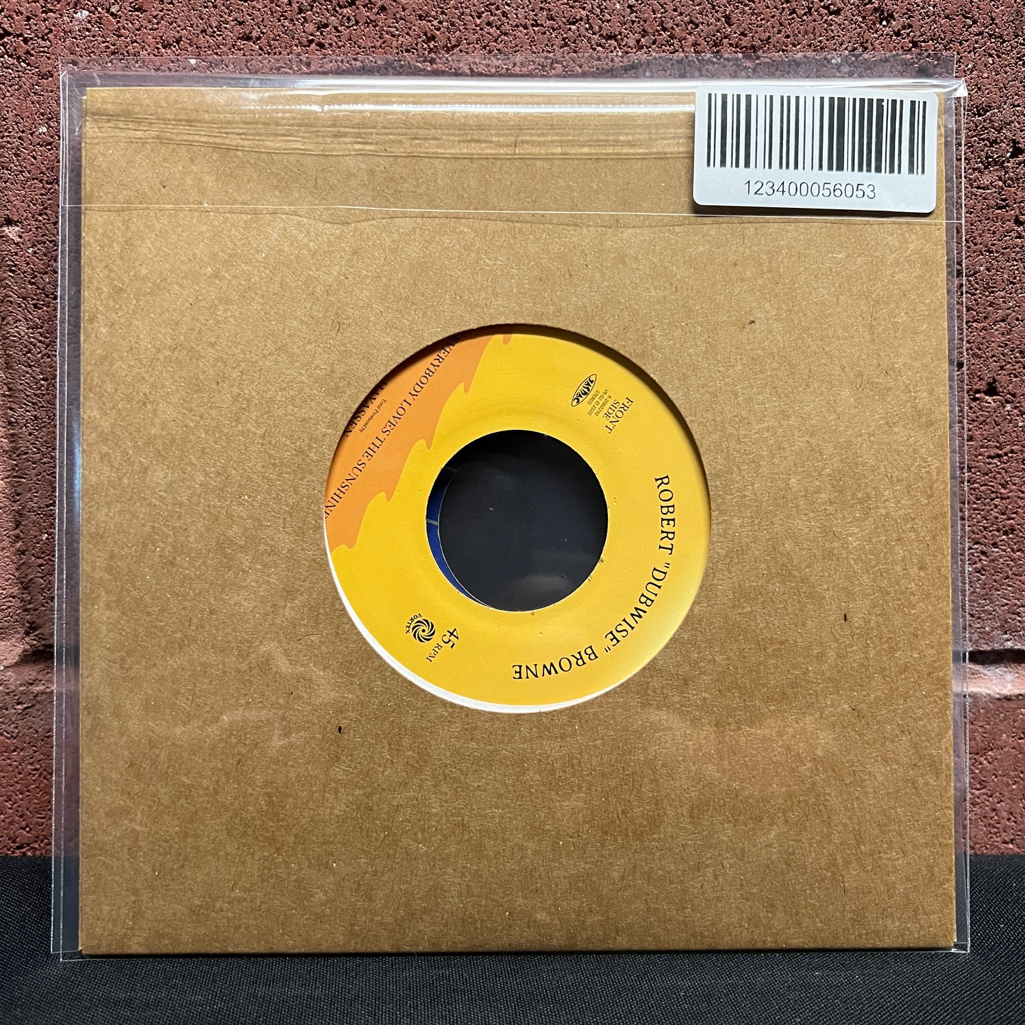 Used Vinyl: Robert "Dubwise" Browne "Everybody Loves Sunshine" 7"