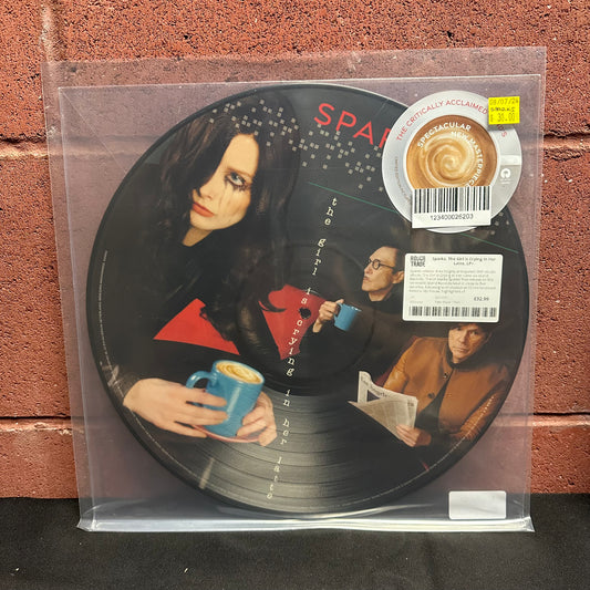 Used Vinyl:  Sparks ”The Girl Is Crying In Her Latte” LP (Picture disc)