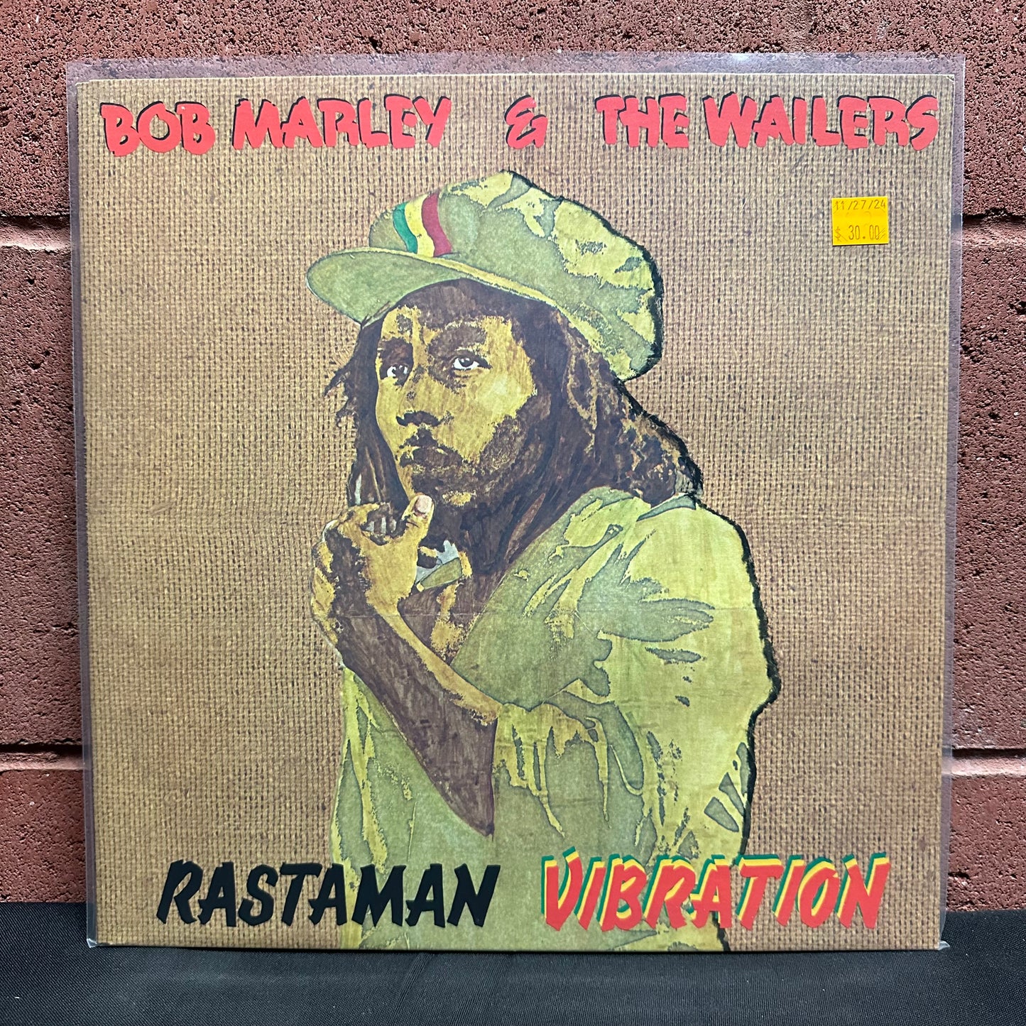 Used Vinyl:  Bob Marley & The Wailers ”Rastaman Vibration” LP