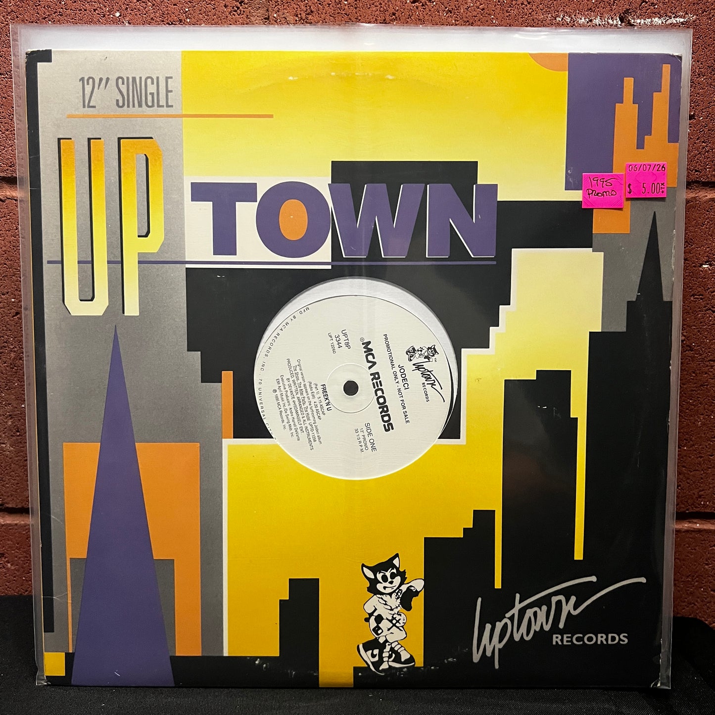 Used Vinyl: Jodeci "Freek'n U" 12" (1995 Promo Press)