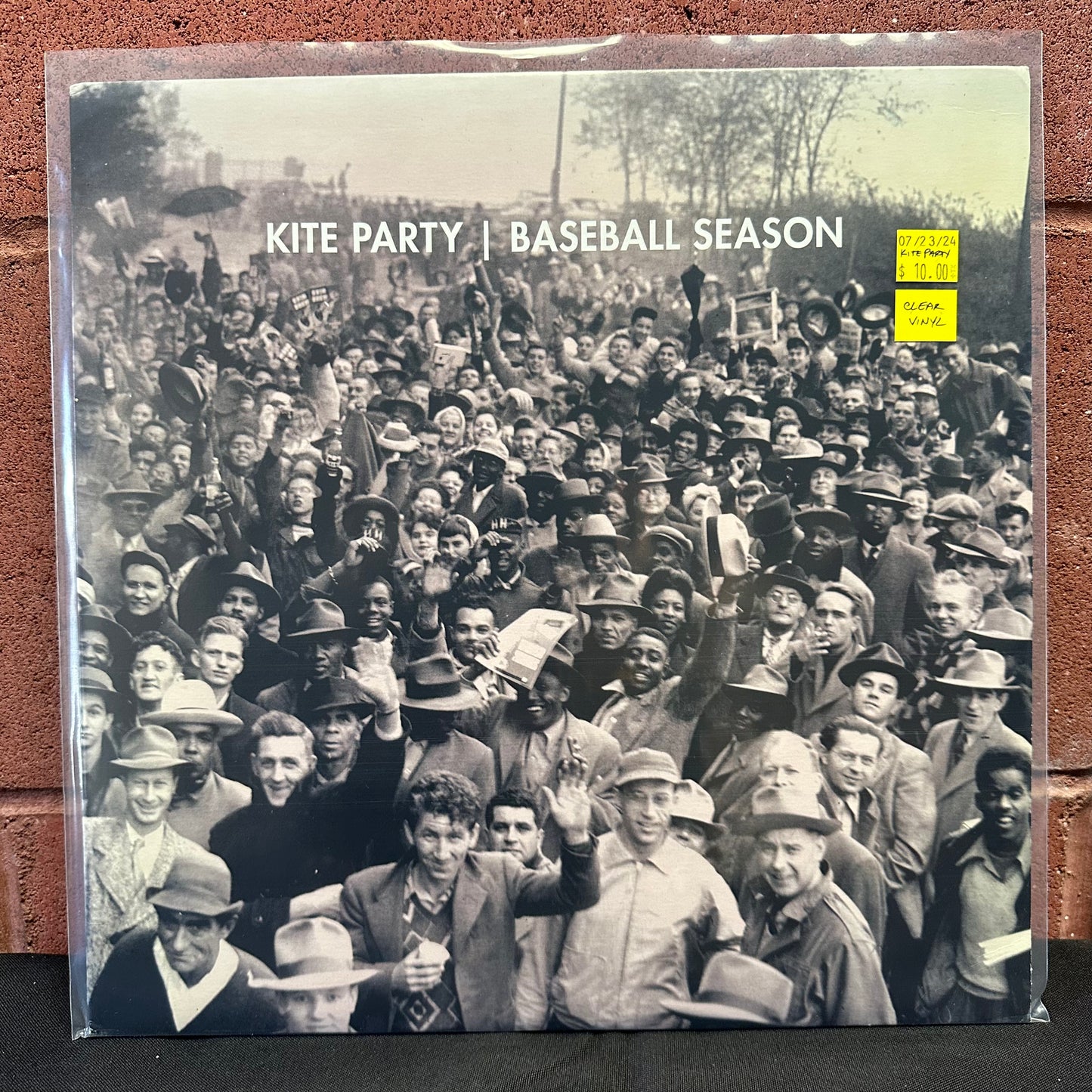 Used Vinyl:  Kite Party ”Baseball Season” LP (Clear Vinyl)