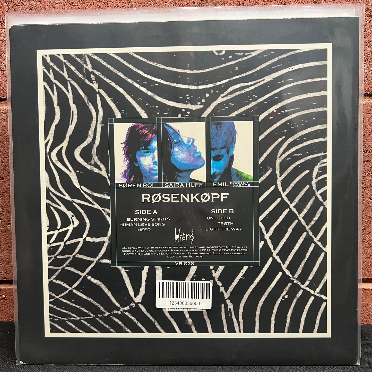 Used Vinyl: Rosenkopf "S/T" LP (Green Vinyl)