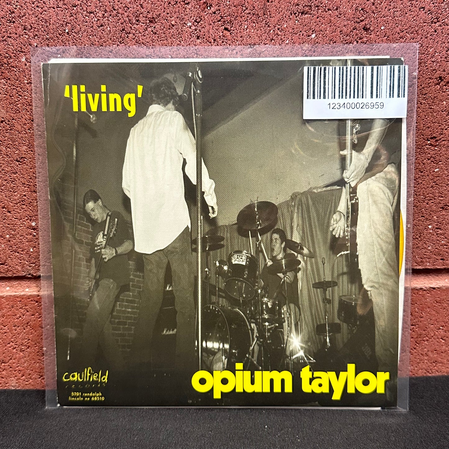 Used Vinyl:  Opium Taylor ”Sun Foil” 7"