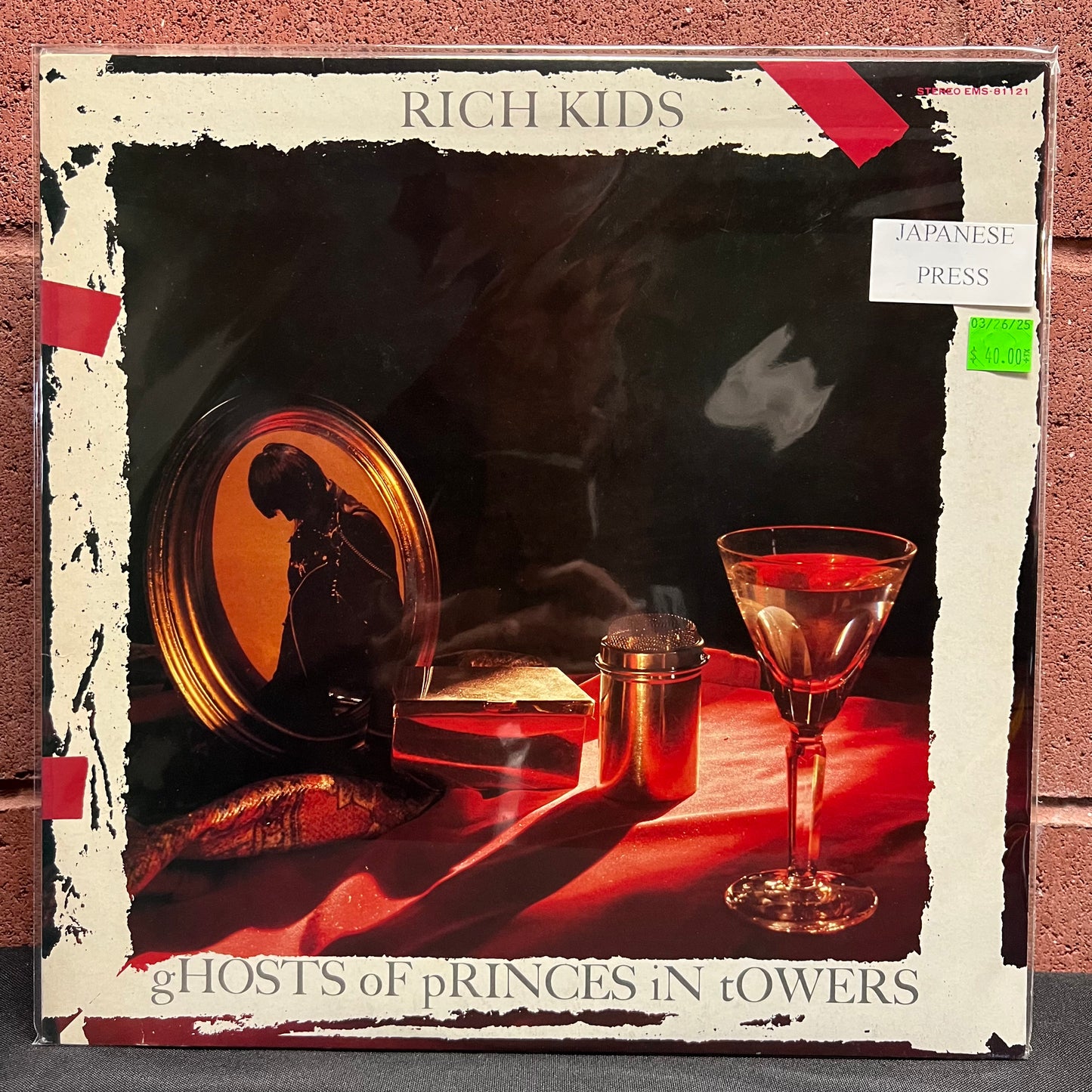 Used Vinyl: Rich Kids "Ghosts of Princes In Towers" LP (Japanese Press)