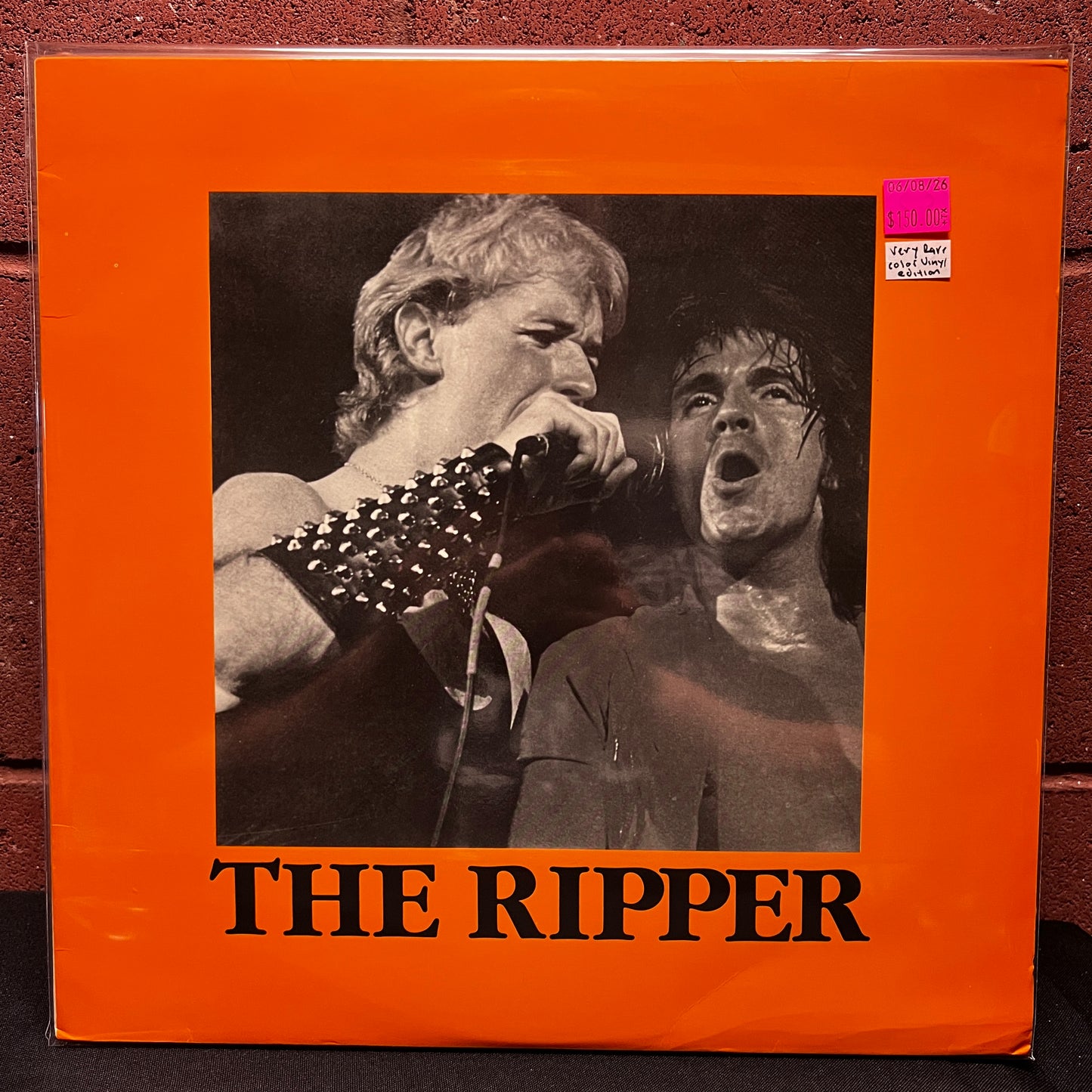 Used Vinyl: Judas Priest "The Ripper" 2xLP (1979 Color Vinyl Issue)