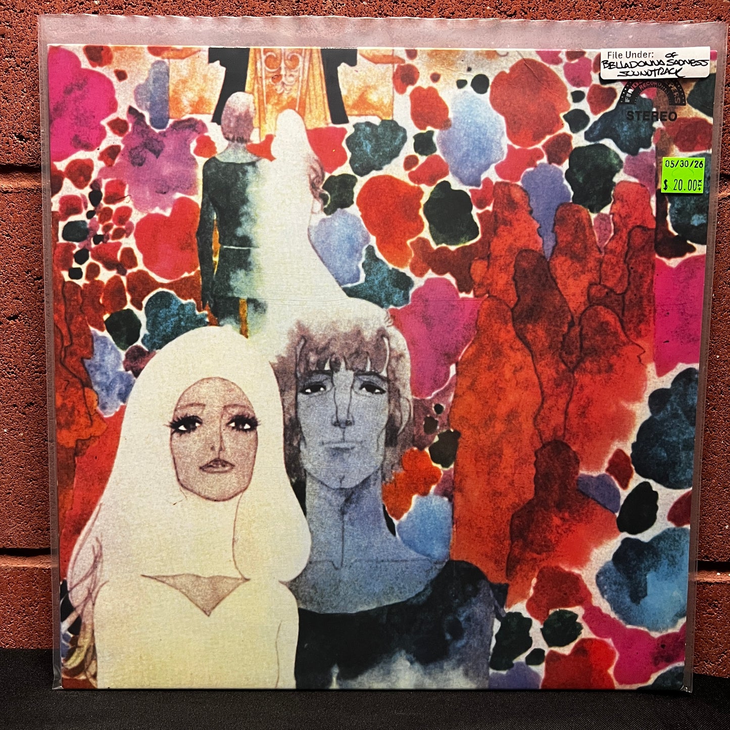 Used Vinyl: Masahiko Sato "Belladonna (Of Sadness) (Soundtrack)" LP (2015 Press)