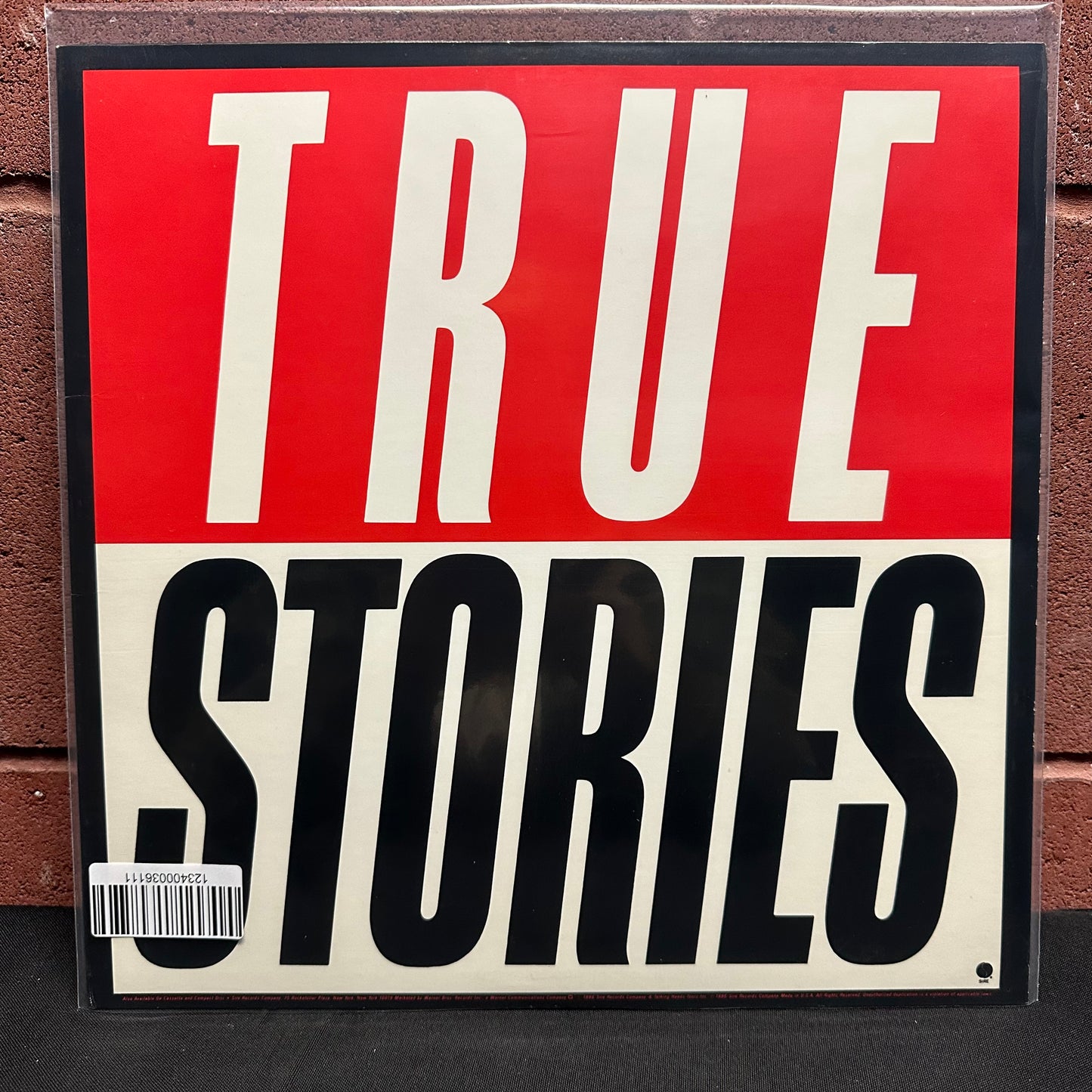 Used Vinyl:  Talking Heads ”True Stories” LP (1986 US Original. Allied Press)