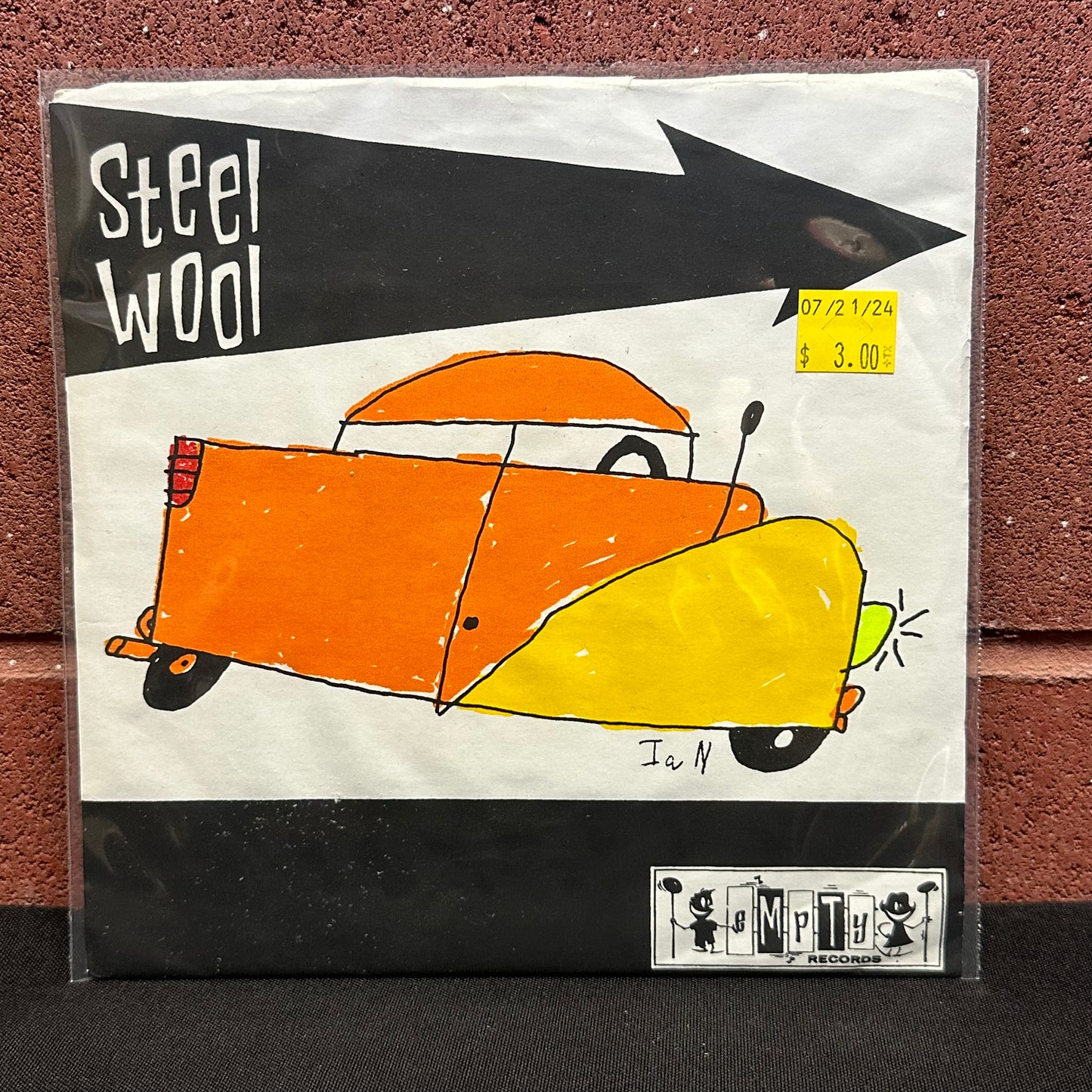 Used Vinyl:  Steel Wool ”Ian” 7"