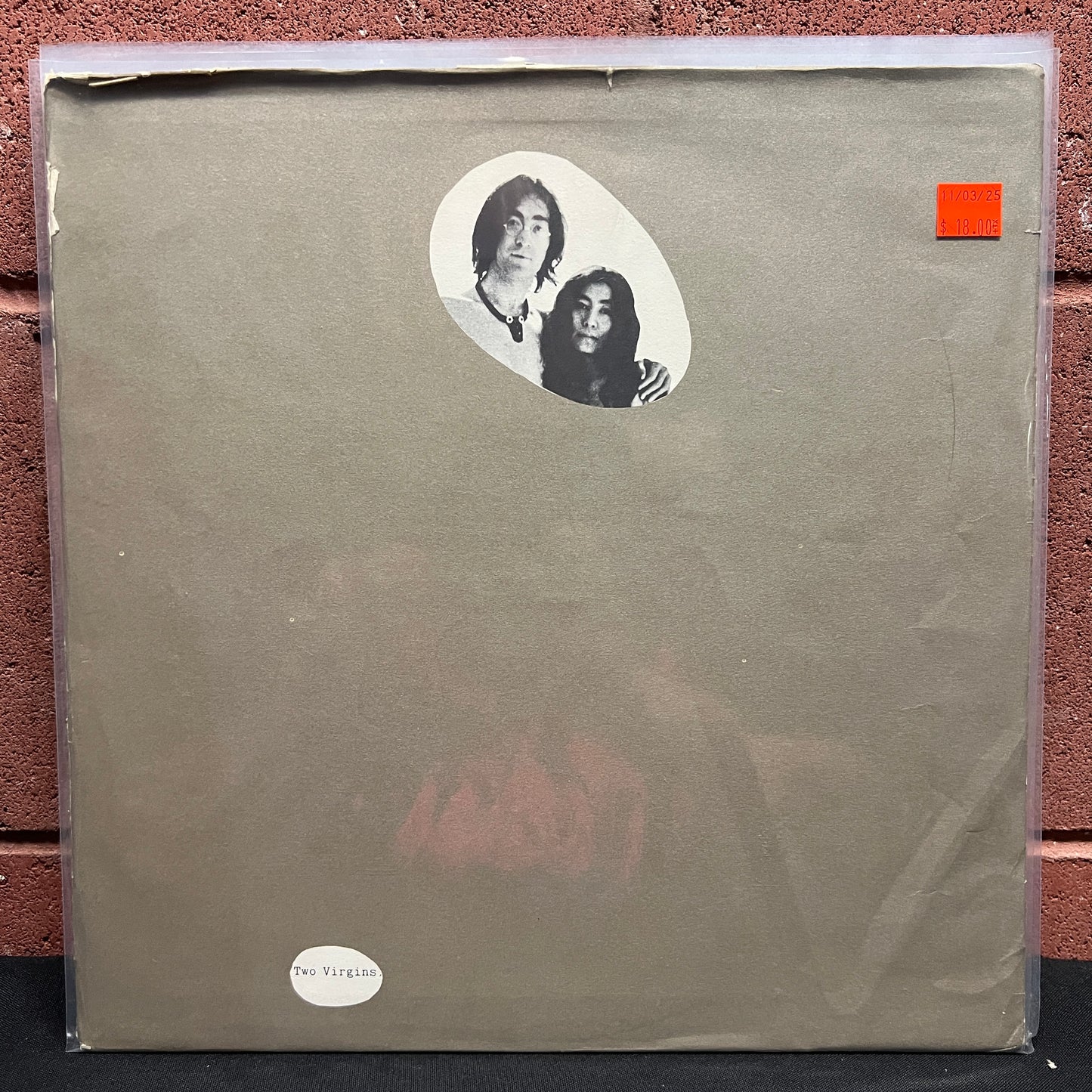 Used Vinyl: John Lennon & Yoko Ono "Unfinished Music No.1: Two Virgins" LP