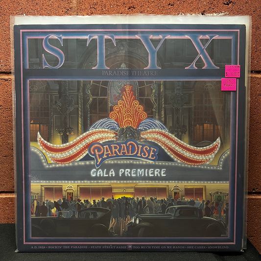 Used Vinyl: Styx "Paradise Theatre" LP (1981 Press - Etched Vinyl)