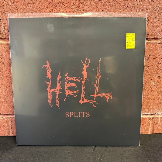 Used Vinyl:  Hell ”Splits” 2xLP (Red with black swirl vinyl)