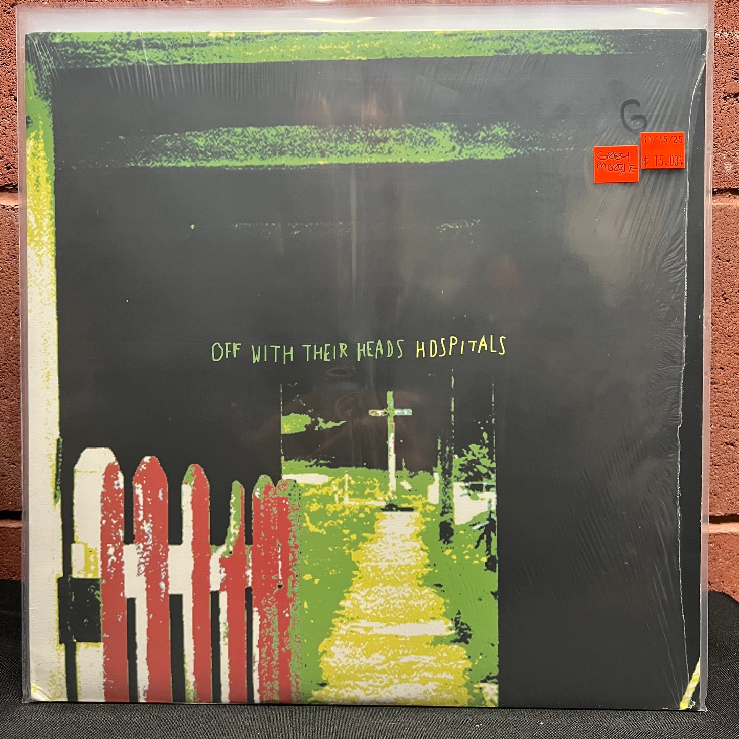 Used Vinyl: Off With Their Heads "Hospitals" LP (Grey Marble Vinyl)
