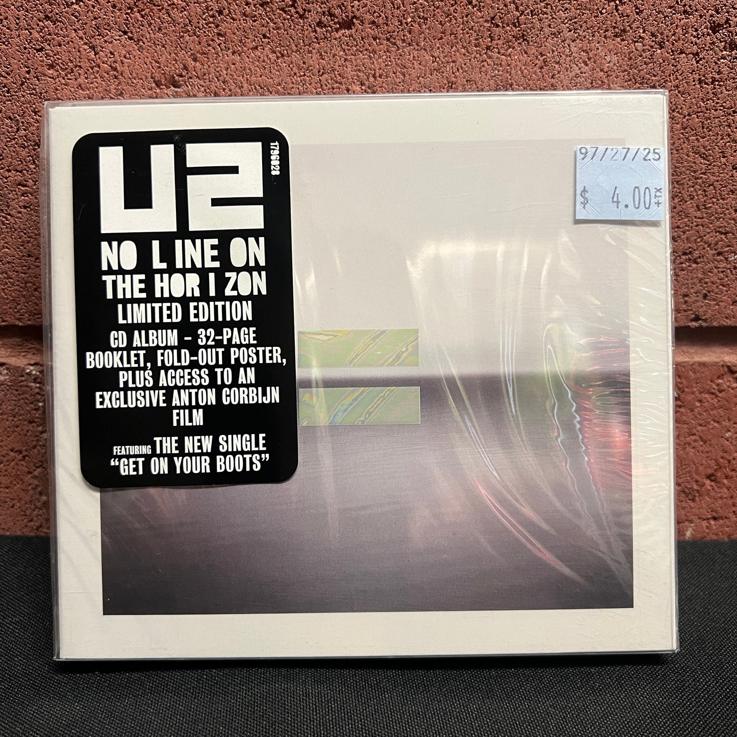 Used CD: U2 "No Line On The Horizon" CD (Limited Edition)