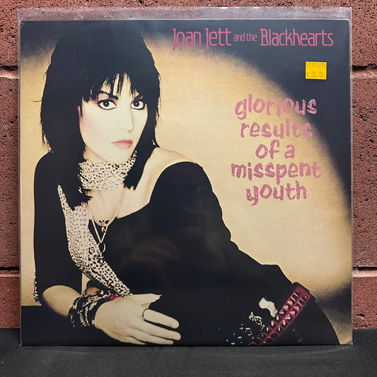 Used Vinyl:  Joan Jett & The Blackhearts ”Glorious Results Of A Misspent Youth” LP