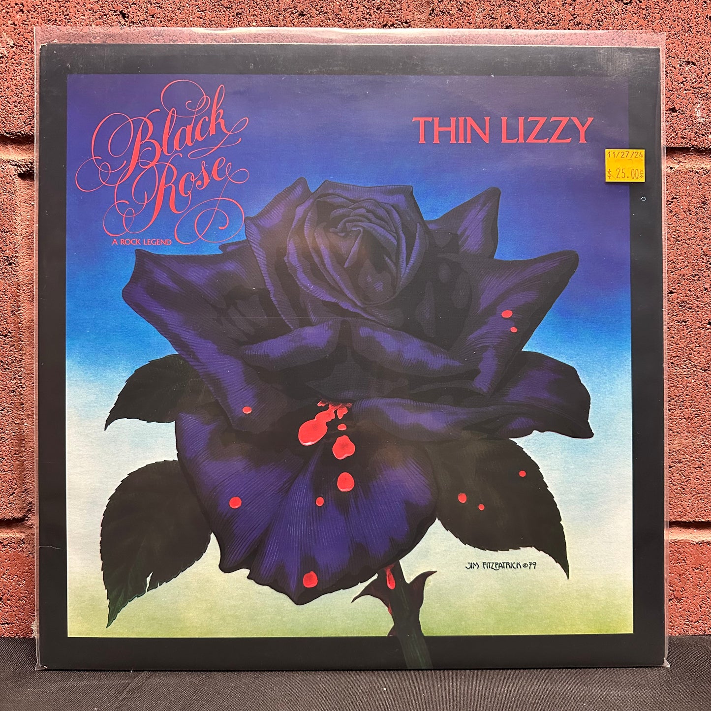 Used Vinyl:  Thin Lizzy ”Black Rose (A Rock Legend)” LP