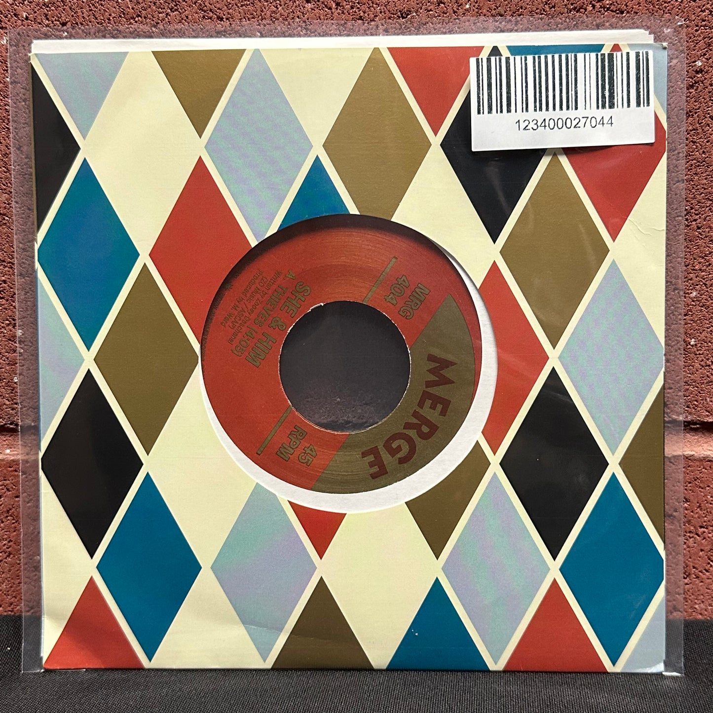 Used Vinyl:  She & Him ”Thieves” 7"