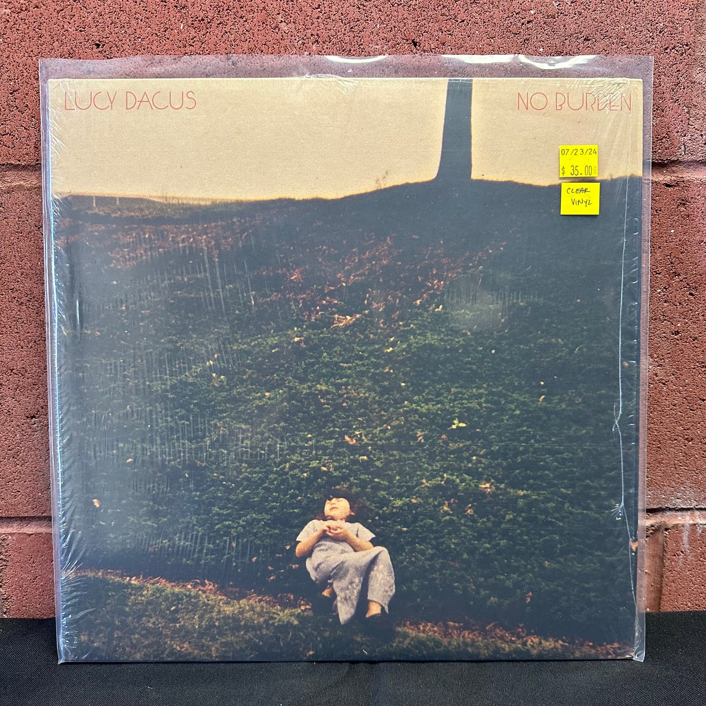 Used Vinyl:  Lucy Dacus ”No Burden” LP (Clear Vinyl)