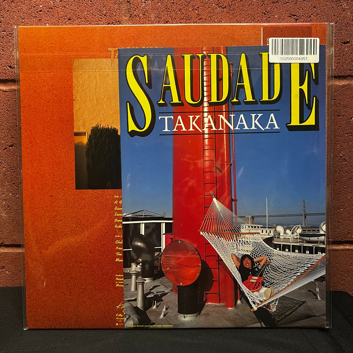 Used Vinyl: Masayoshi Takanaka "Saudade" LP (1982 Japanese Press)
