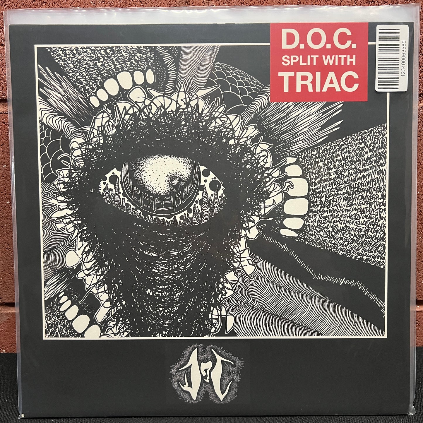 Used Vinyl: Triac / Disciples Of Christ "Split" LP (2013 German Press)