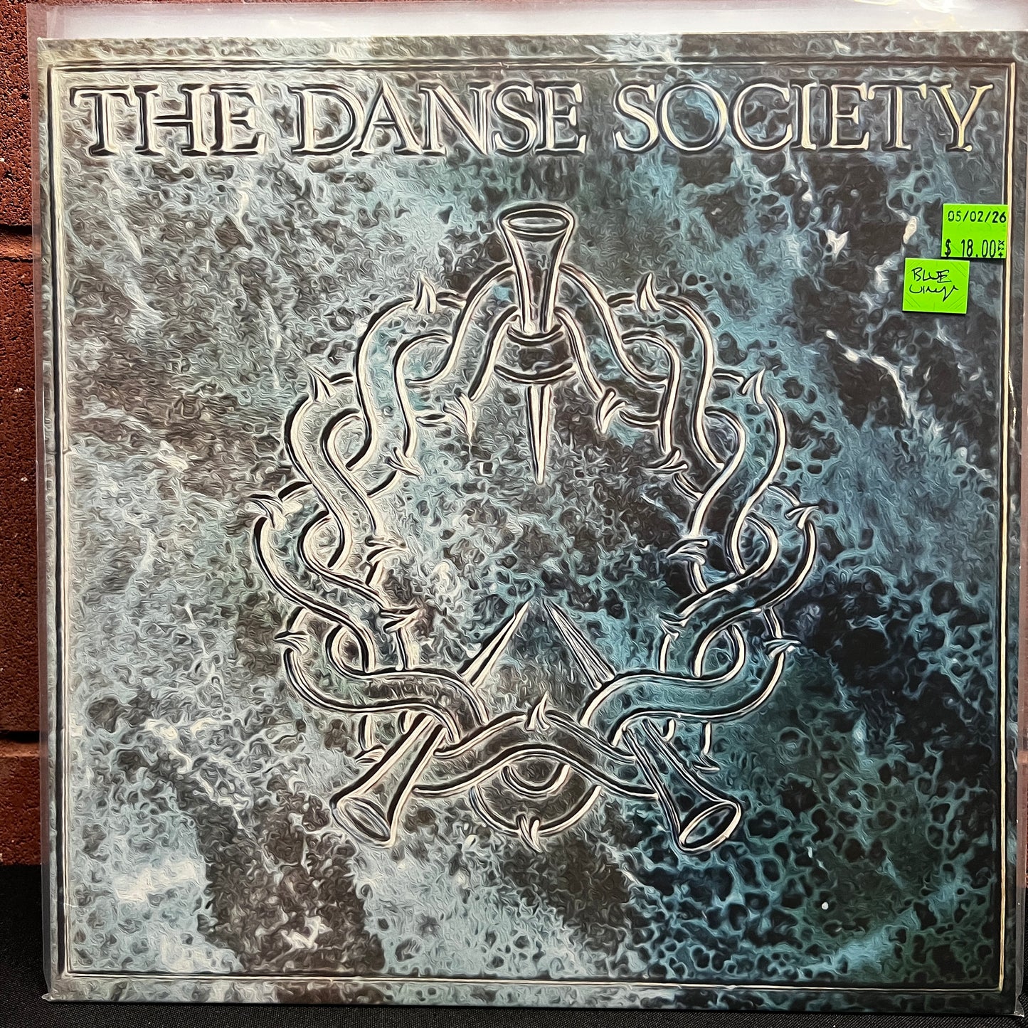 Used Vinyl: The Danse Society "Heaven Is Waiting" LP (2021 Italian Press - Blue Vinyl)
