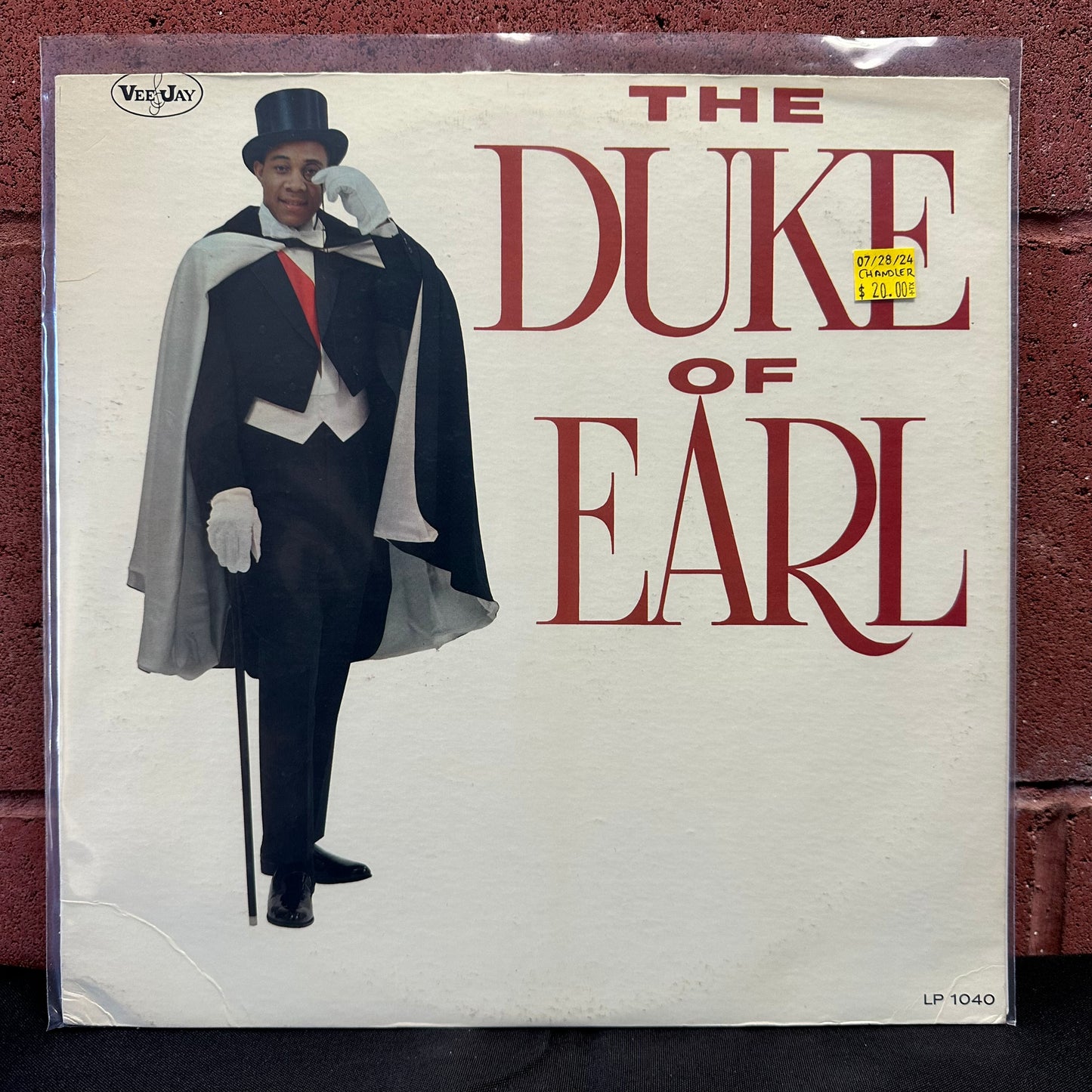 Used Vinyl:  Gene Chandler ”The Duke Of Earl” LP