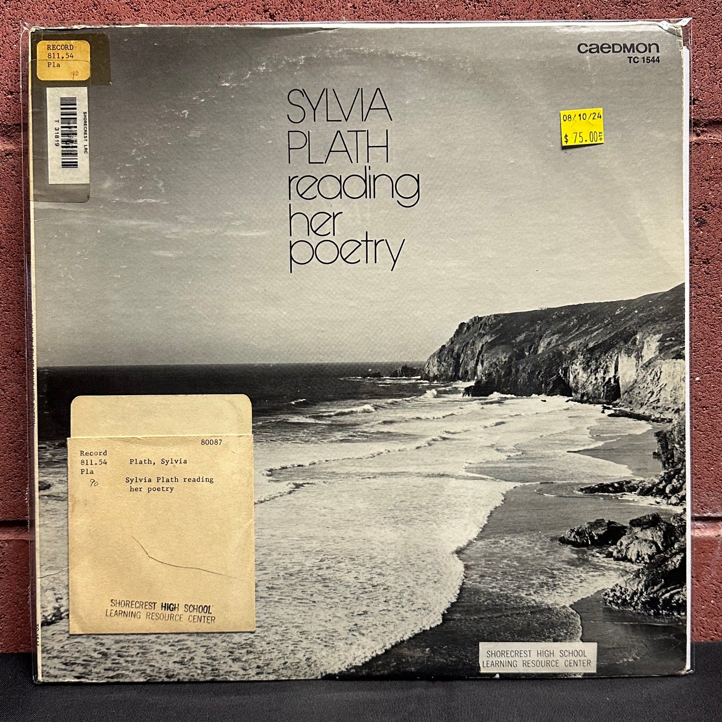 Used Vinyl: Sylvia Plath ”Reading Her Poetry” LP