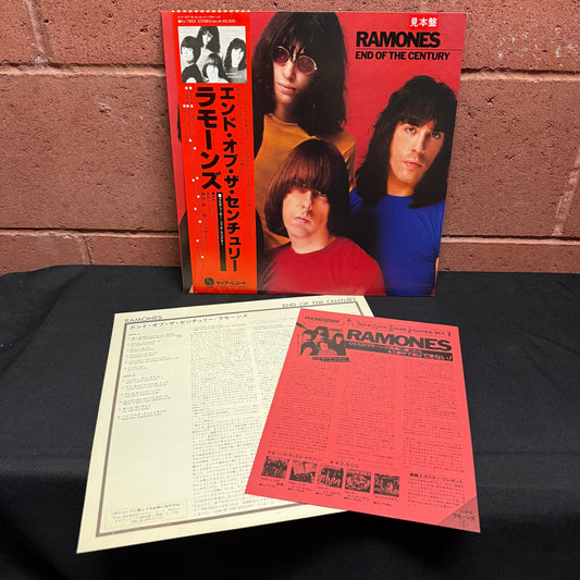 Used Vinyl: Ramones "End Of The Century" LP (1980 Japanese White Label Promo)