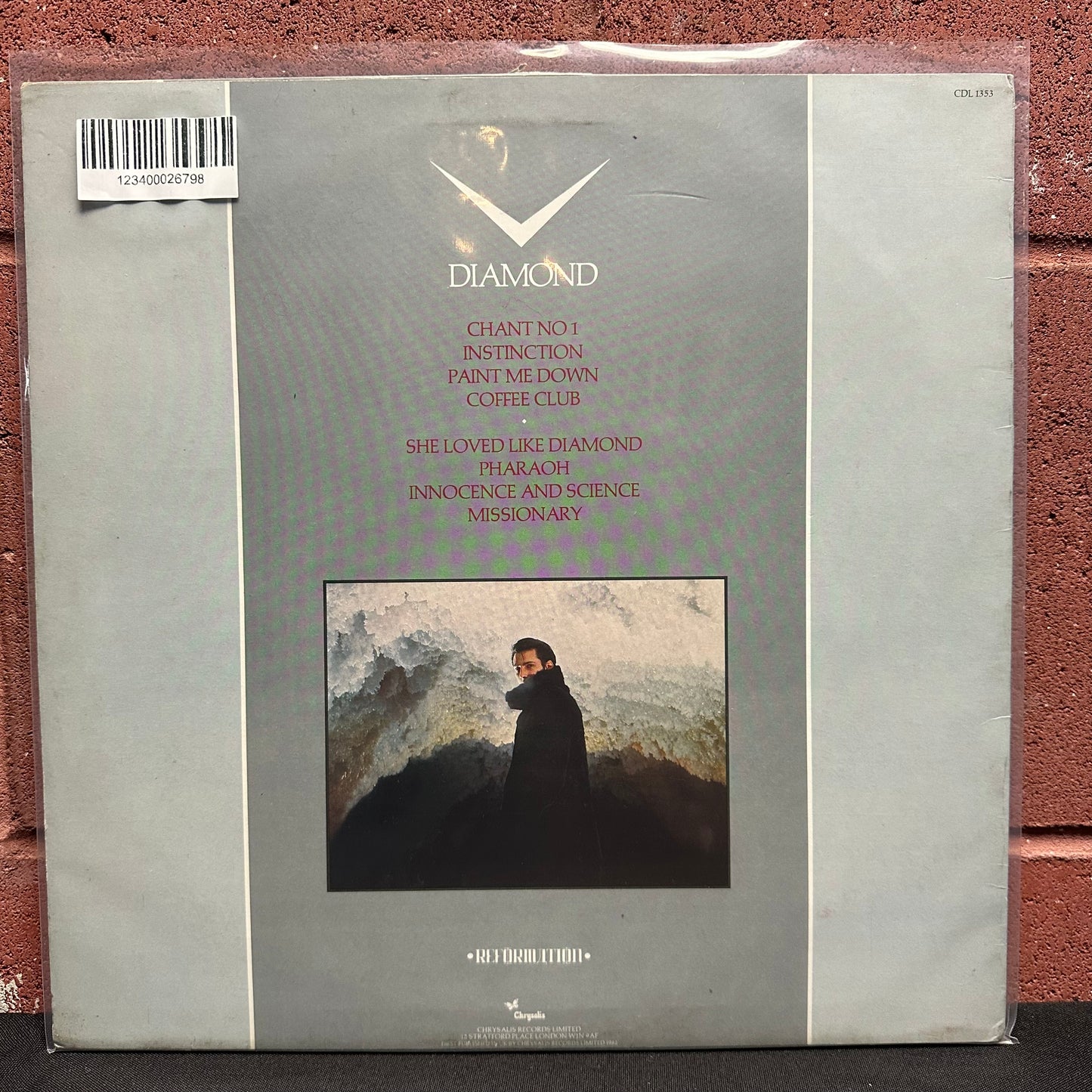 Used Vinyl:  Spandau Ballet ”Diamond” LP