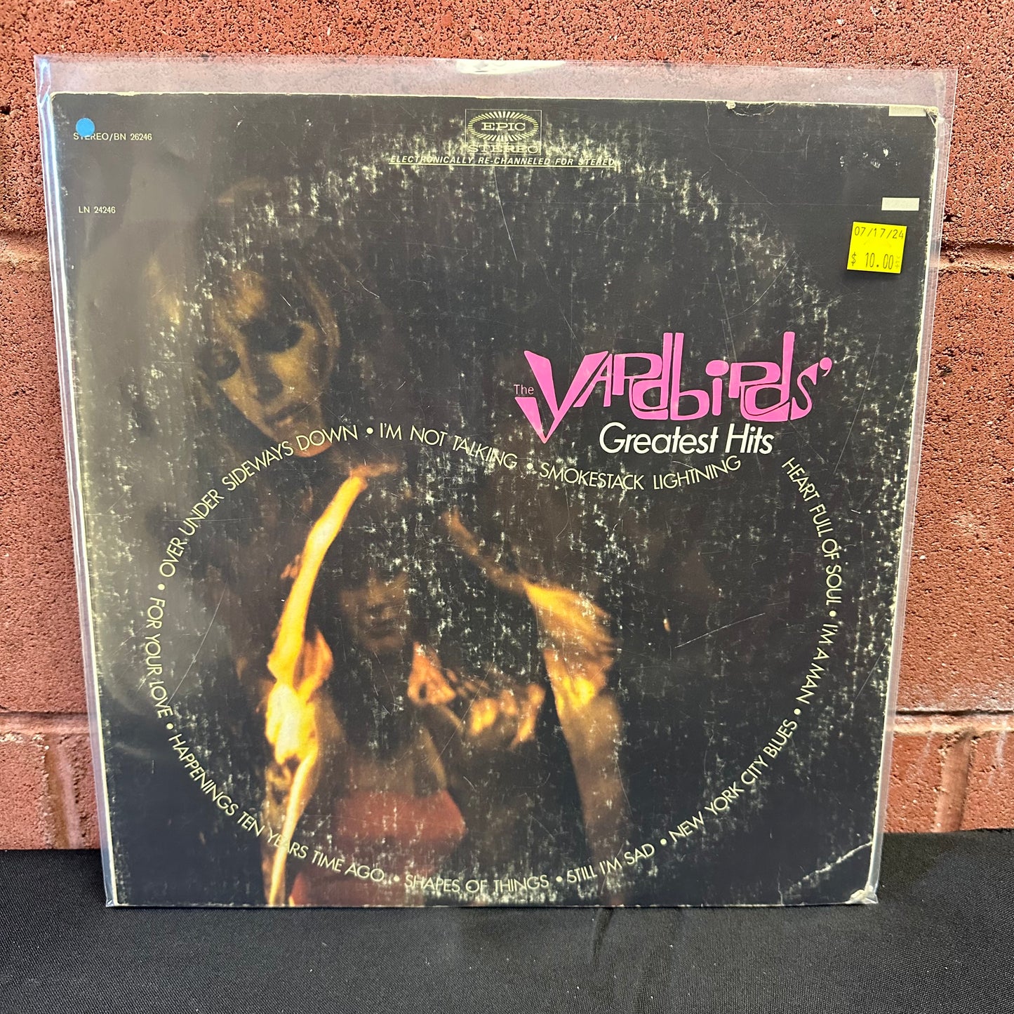 Used Vinyl:  The Yardbirds ”The Yardbirds' Greatest Hits” LP